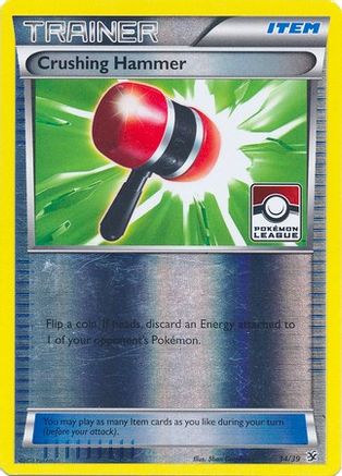 [PKM] Crushing Hammer (34/39) (League Promo) [XY: Kalos Starter Set]