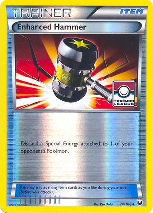 [PKM] Enhanced Hammer (94/108) (League Promo) [Black & White: Dark Explorers]