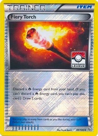 [PKM] Fiery Torch (89/106) (League Promo) [XY: Flashfire]