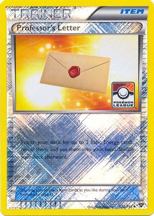 [PKM] Professor's Letter (123/146) (League Promo) [XY: Base Set]