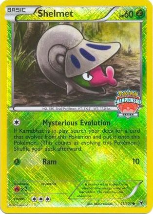 [PKM] Shelmet (11/101) (Championship Promo) [Black & White: Noble Victories]