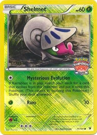 [PKM] Shelmet (11/101) (Championship Staff Promo) [League & Championship Cards]