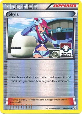 [PKM] Skyla (134/149) (League Promo) [Black & White: Boundaries Crossed]