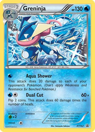 [PKM-R] Greninja (XY162) [XY: Black Star Promos]