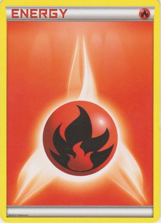 [PKM BE] Fire Energy (Unnumbered 2013) (Theme Deck Exclusive) [Unnumbered Energies]