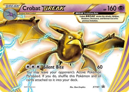 [PKM] Crobat BREAK (XY181) [XY: Black Star Promos]