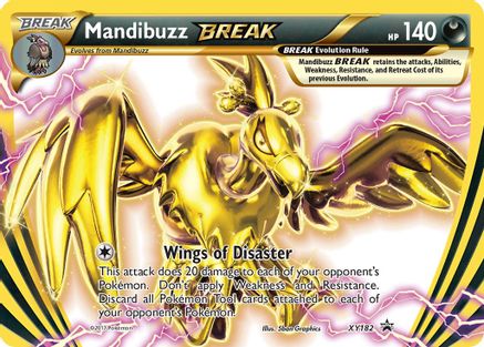 [PKM] Mandibuzz BREAK (XY182) [XY: Black Star Promos]