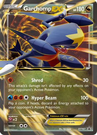 [PKM-R] Garchomp EX (XY167) [XY: Black Star Promos]