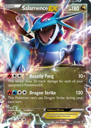 [PKM-R] Salamence EX (XY170) [XY: Black Star Promos]