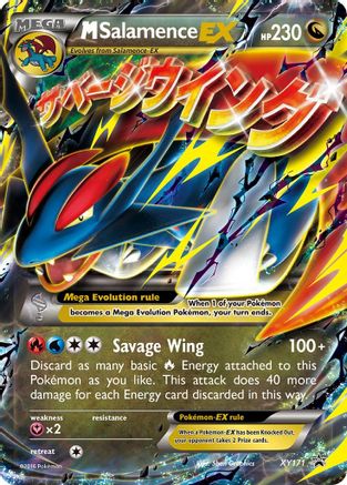 [PKM] M Salamence EX (XY171) [XY: Black Star Promos]