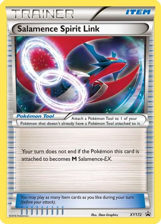 [PKM] Salamence Spirit Link (XY172) [XY: Black Star Promos]