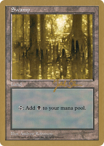 {B}[GB WC97 JS438] Swamp (js438) (Jakub Slemr) [World Championship Decks 1997]