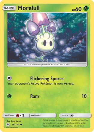 [PKM] Morelull (16/149) [Sun & Moon: Base Set]