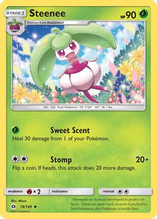 [PKM] Steenee (19/149) [Sun & Moon: Base Set]