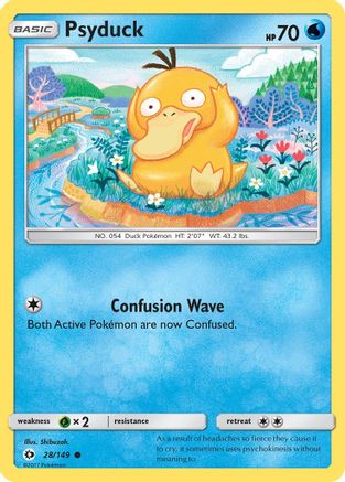 [PKM] Psyduck (28/149) [Sun & Moon: Base Set]