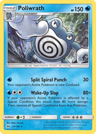[PKM-R] Poliwrath (32/149) [Sun & Moon: Base Set]