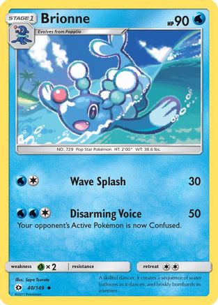 [PKM] Brionne (40/149) [Sun & Moon: Base Set]