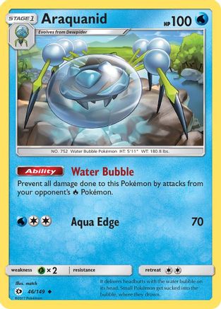 [PKM] Araquanid (46/149) [Sun & Moon: Base Set]