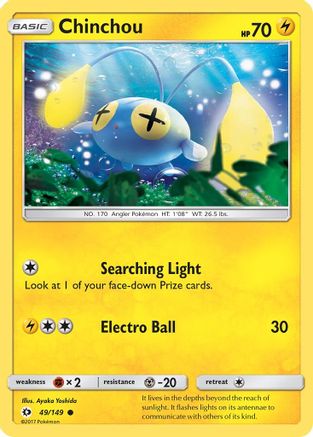 [PKM] Chinchou (49/149) [Sun & Moon: Base Set]