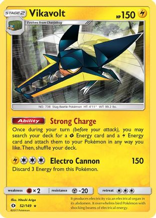 [PKM] Vikavolt (52/149) [Sun & Moon: Base Set]