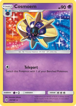 [PKM] Cosmoem (65/149) [Sun & Moon: Base Set]