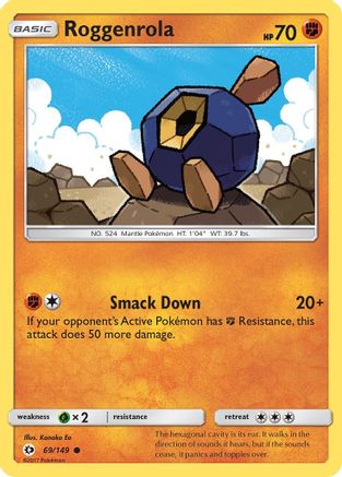 [PKM] Roggenrola (69/149) [Sun & Moon: Base Set]