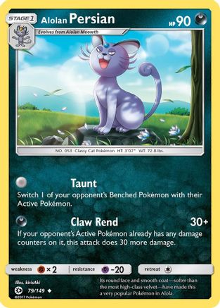[PKM] Alolan Persian (79/149) [Sun & Moon: Base Set]
