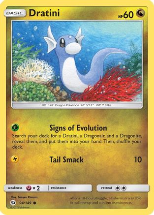 [PKM] Dratini (94/149) [Sun & Moon: Base Set]
