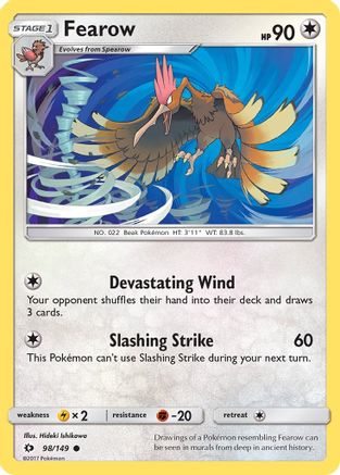 [PKM-C] Fearow (98/149) [Sun & Moon: Base Set]