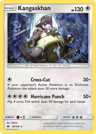 [PKM] Kangaskhan (99/149) [Sun & Moon: Base Set]