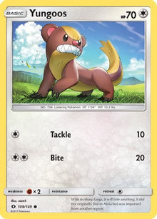 [PKM] Yungoos (109/149) [Sun & Moon: Base Set]