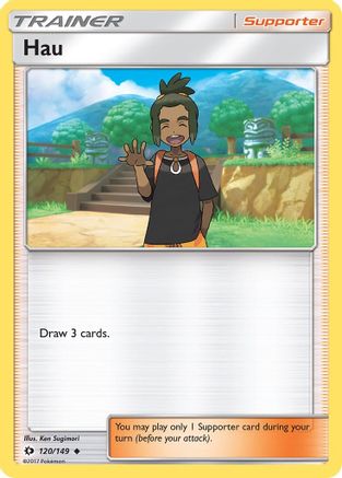 [PKM] Hau (120/149) [Sun & Moon: Base Set]
