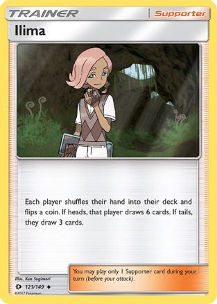 [PKM] Ilima (121/149) [Sun & Moon: Base Set]
