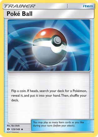 [PKM] Poke Ball (125/149) [Sun & Moon: Base Set]