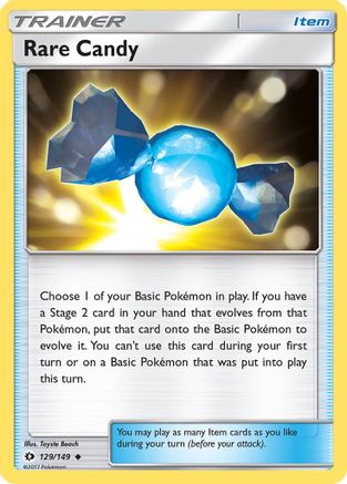 [PKM] Rare Candy (129/149) [Sun & Moon: Base Set]