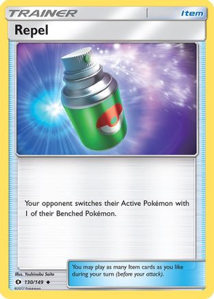 [PKM] Repel (130/149) [Sun & Moon: Base Set]