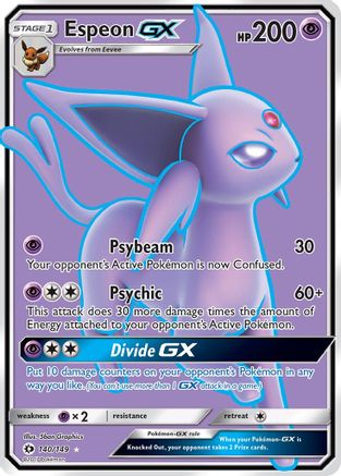 [PKM-R] Espeon GX (140/149) [Sun & Moon: Base Set]