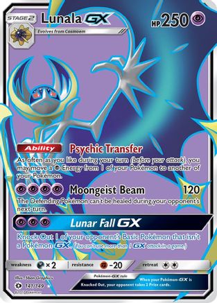 [PKM] Lunala GX (141/149) [Sun & Moon: Base Set]