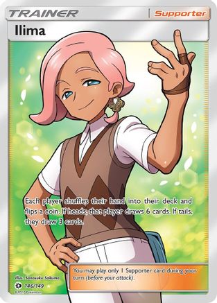 [PKM] Ilima (146/149) [Sun & Moon: Base Set]
