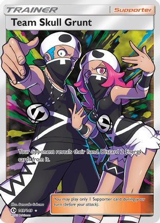 [PKM] Team Skull Grunt (149/149) [Sun & Moon: Base Set]