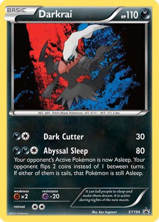 [PKM-R] Darkrai (XY194) [XY: Black Star Promos]