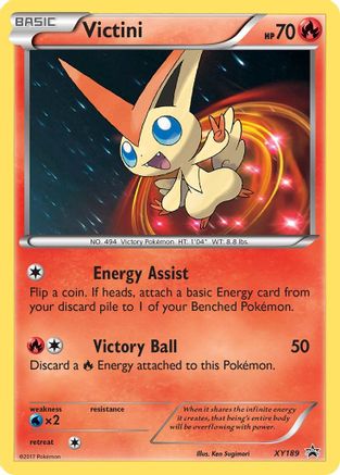 [PKM-R] Victini (XY189) [XY: Black Star Promos]