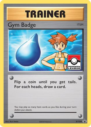 [TR] Gym Badge (XY204) (Misty) [XY: Black Star Promos]