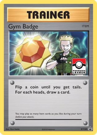 [TR] Gym Badge (XY205) (Lt. Surge) [XY: Black Star Promos]