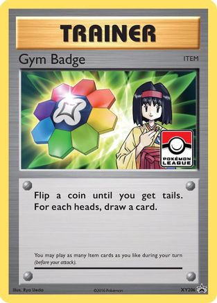[PKM] Gym Badge (XY206) (Erika) [XY: Black Star Promos]