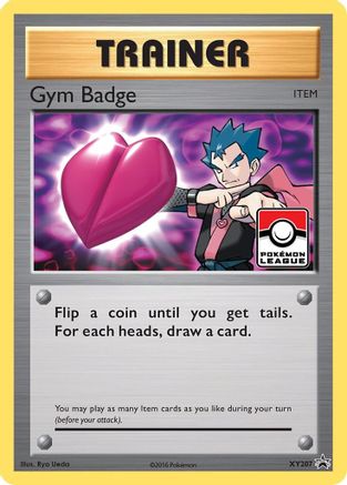 [TR] Gym Badge (XY207) (Koga) [XY: Black Star Promos]