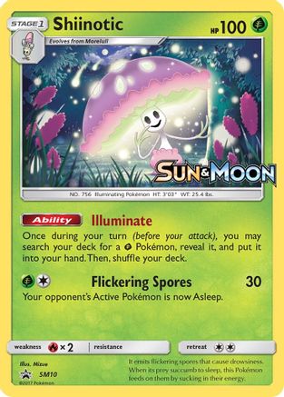 [PKM-R] Shiinotic (SM10) [Sun & Moon: Black Star Promos]