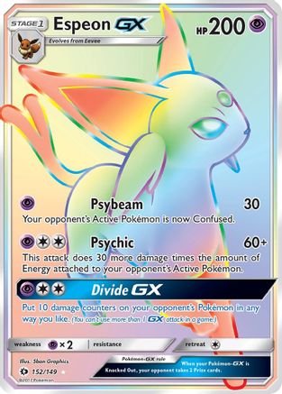 [PKM] Espeon GX (152/149) [Sun & Moon: Base Set]