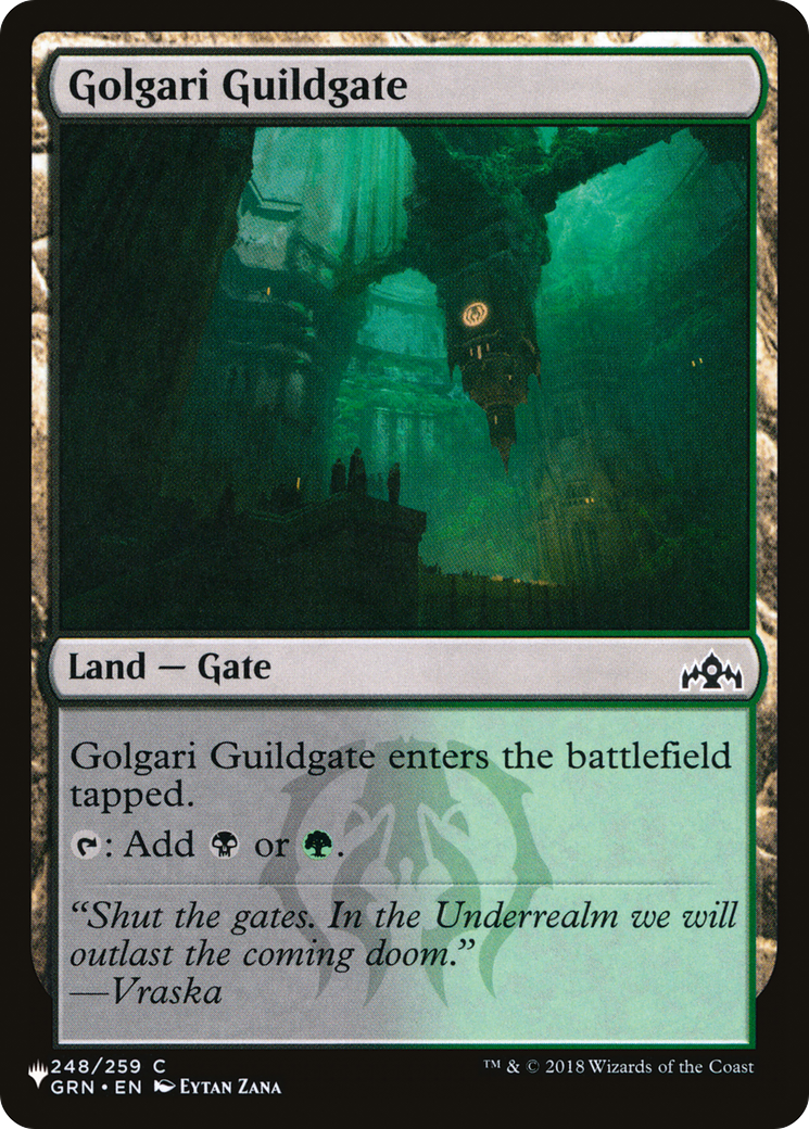{@@LIST} Golgari Guildgate [LIST 248/259]