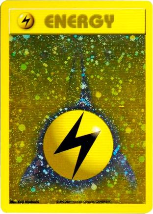 [PKM BE] Lightning Energy (WotC 2002 League Promo) [League & Championship Cards]